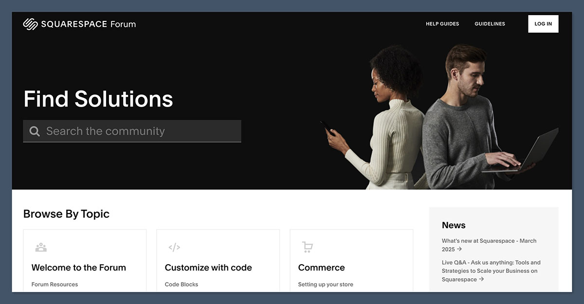 Forums-Squarespace