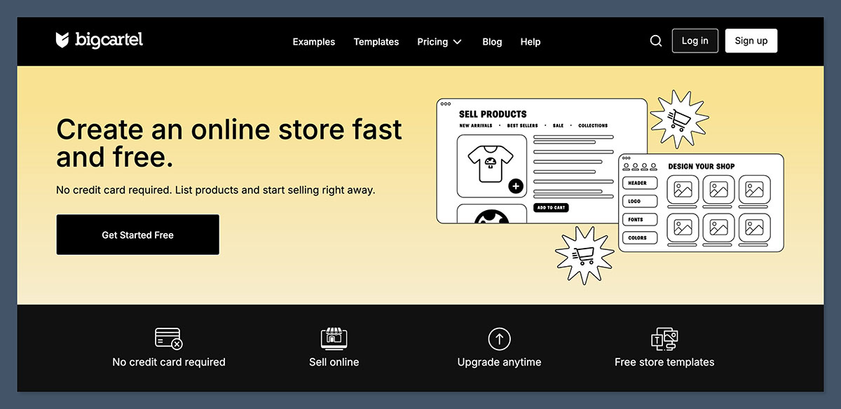 Big-Cartel-Free-E-Commerce-Plan