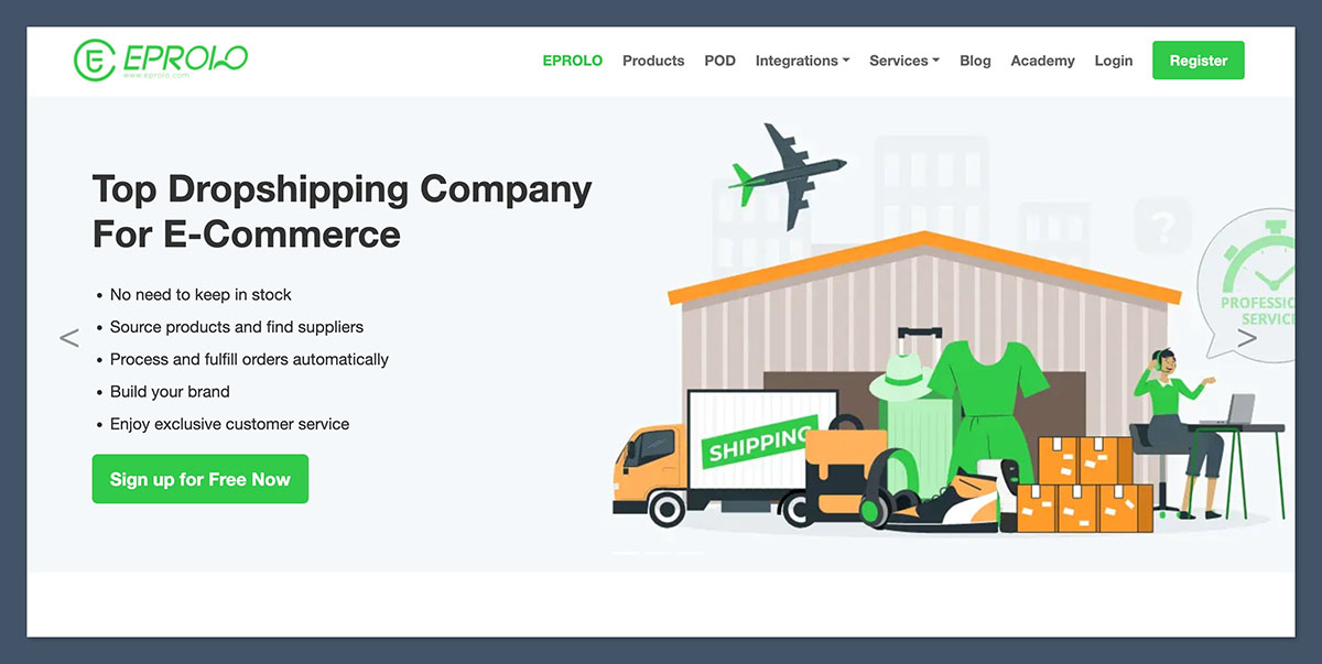 Eprolo Homepage