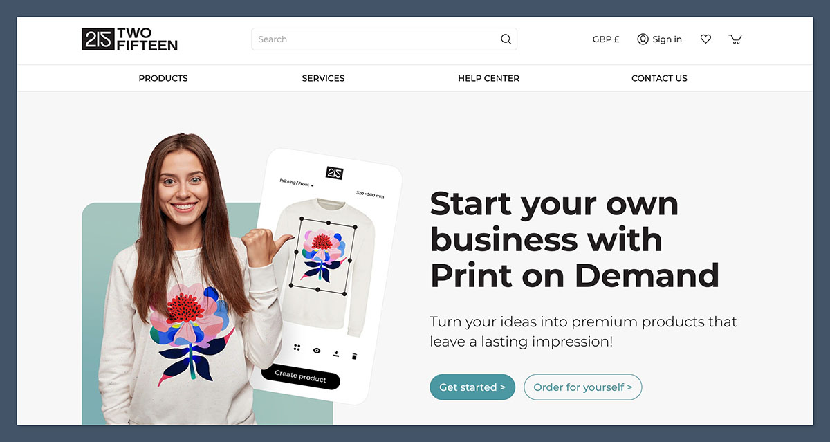 Two Fifteen Homepage