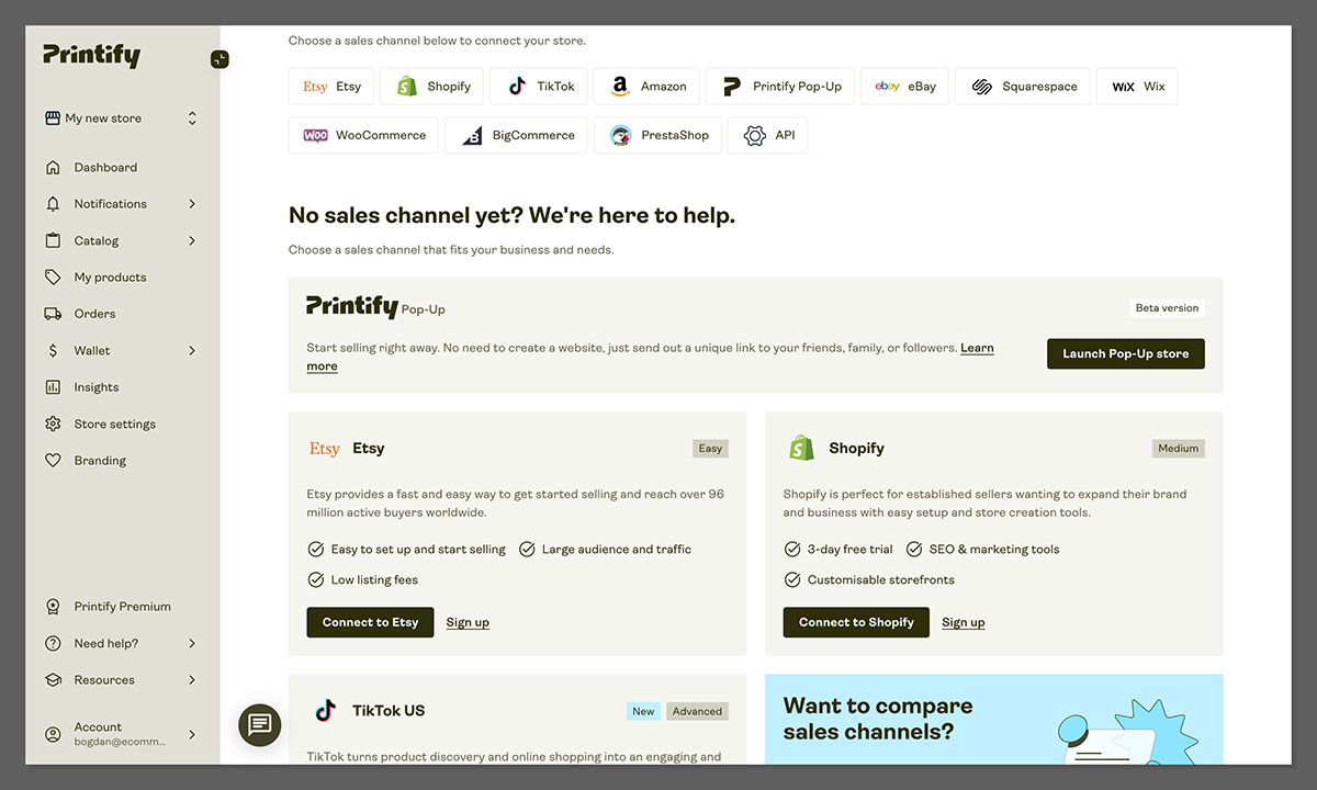 printify integrations