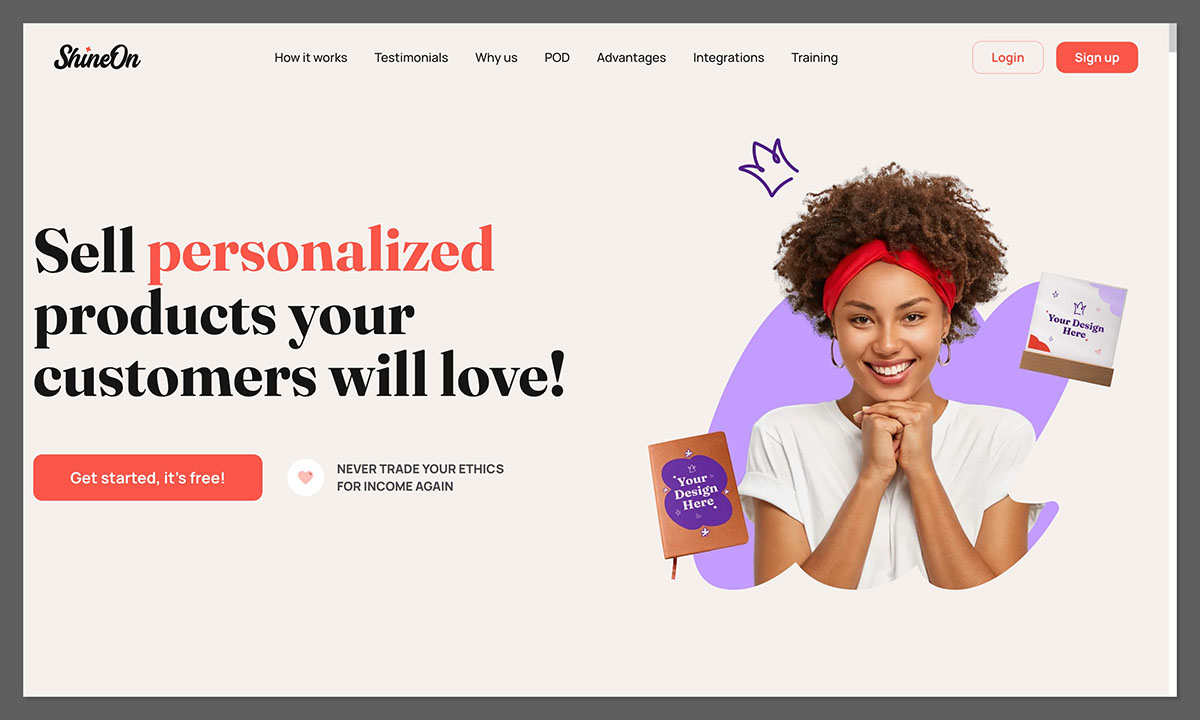 shineon homepage