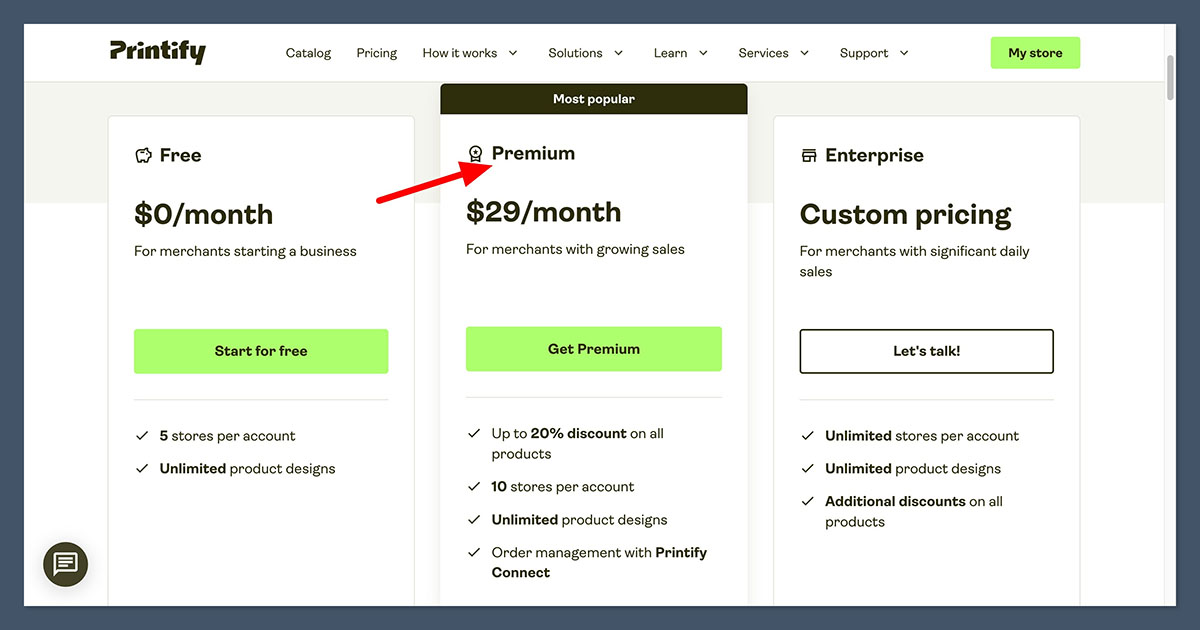 Printify Premium