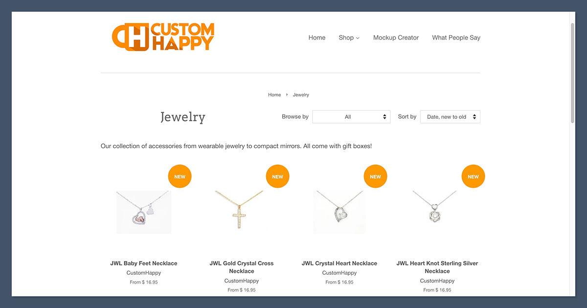 Jewelry - CustomHappy