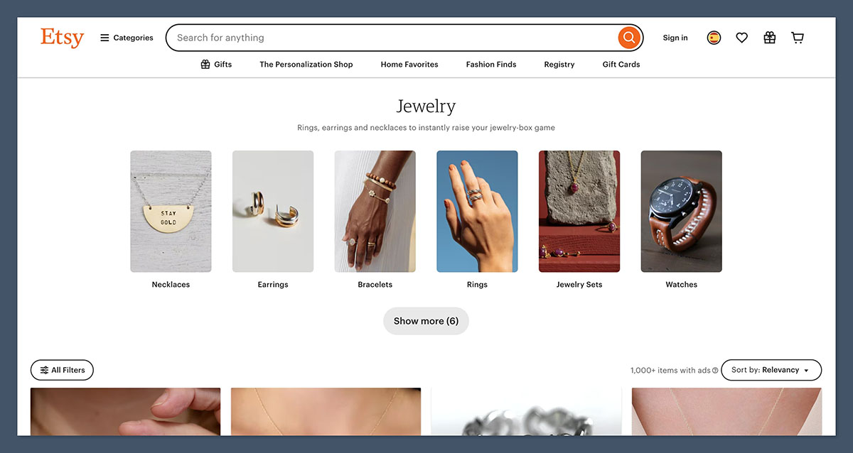 Jewelry-Etsy