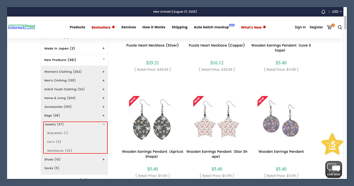 Jewelry InterestPrint