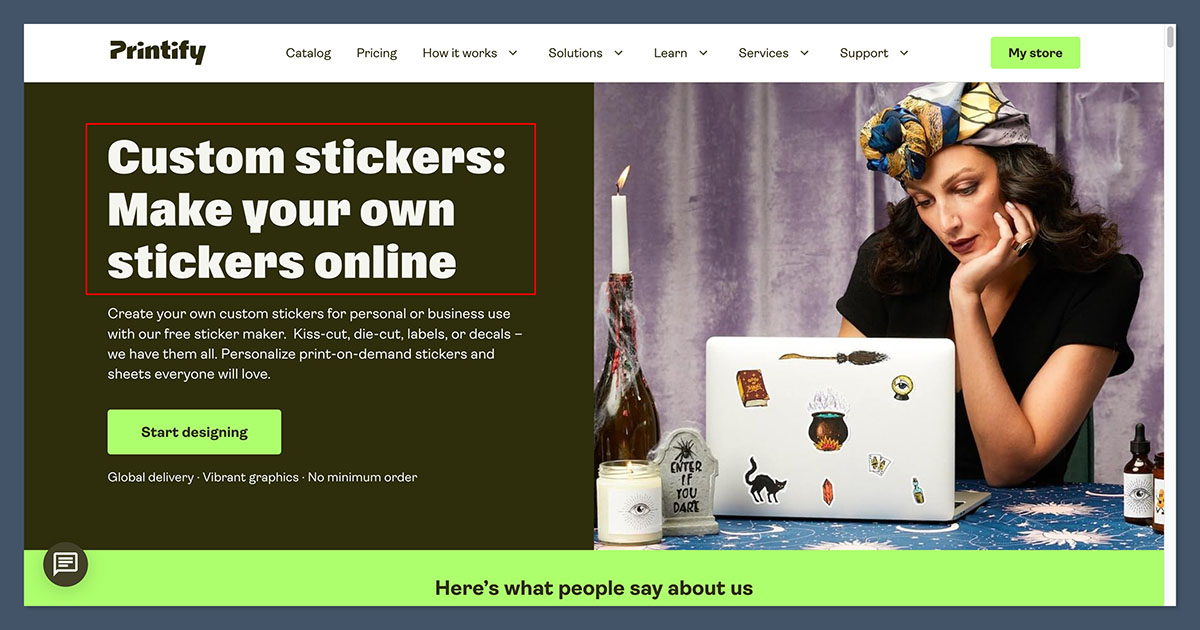 Printify Stickers