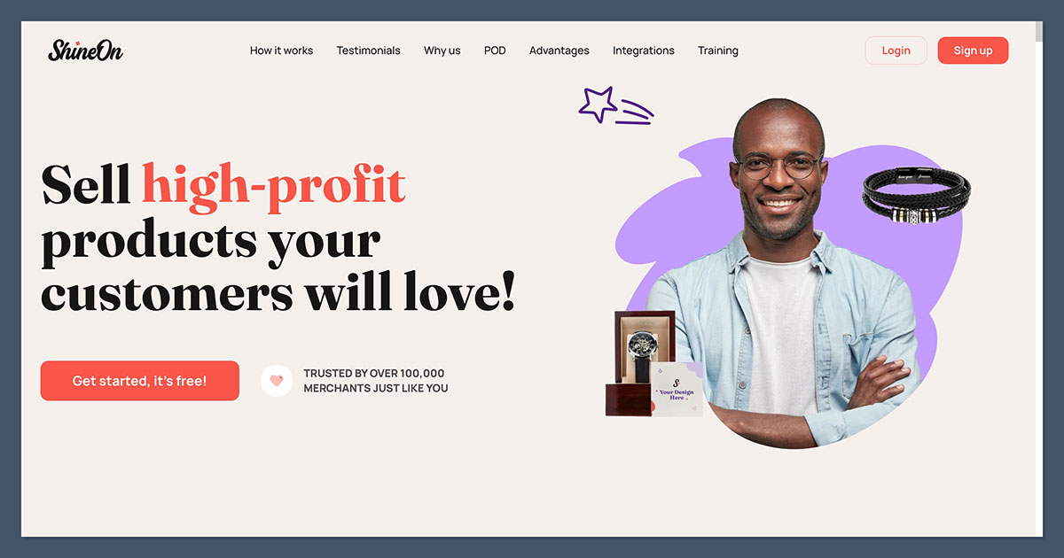 ShineOn Homepage