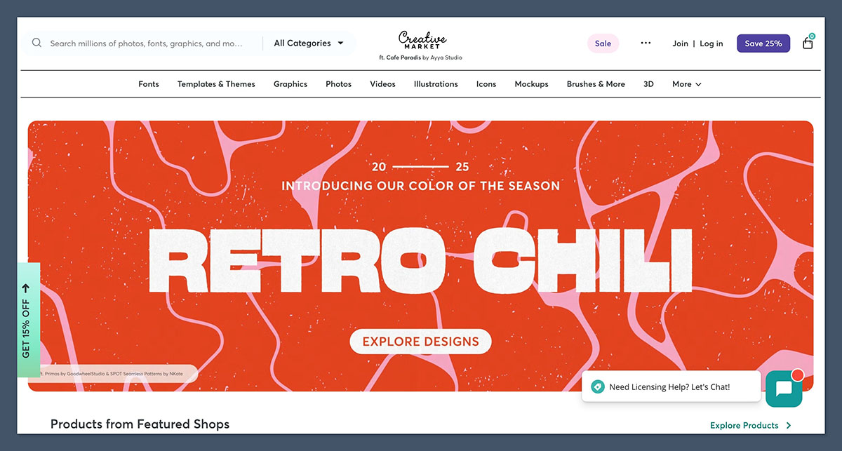 Creative-Market-Homepage