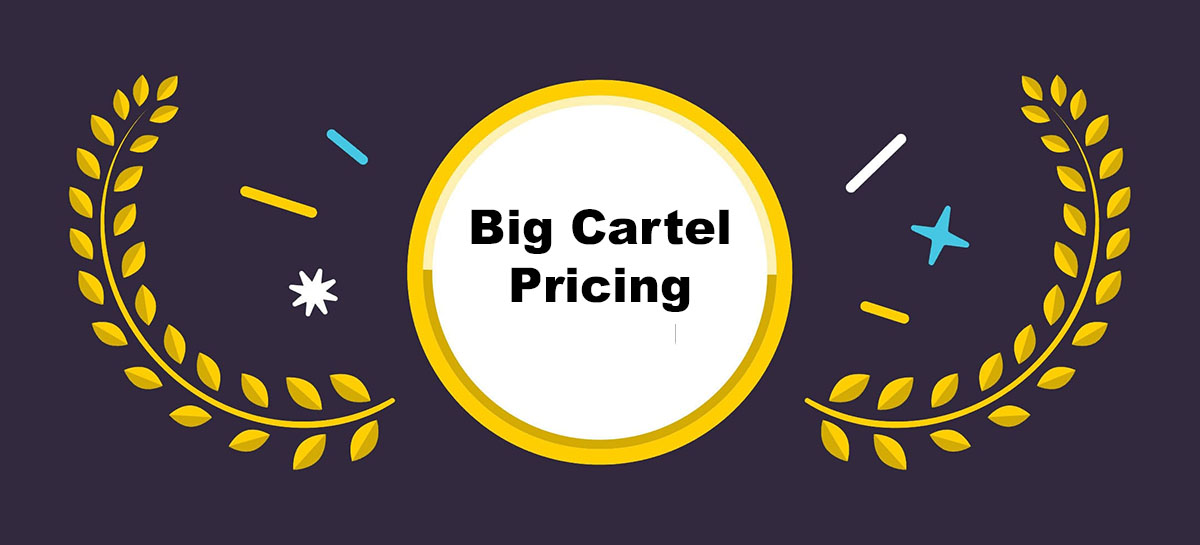 big cartel pricing