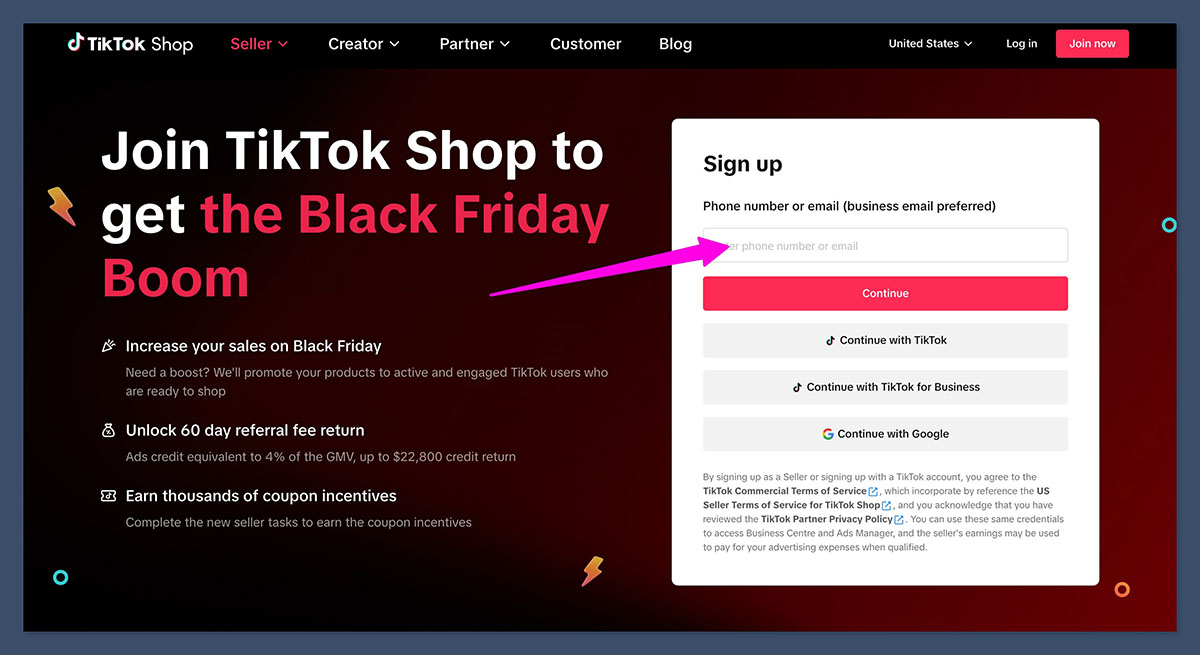Create Your TikTok Shop Seller Account