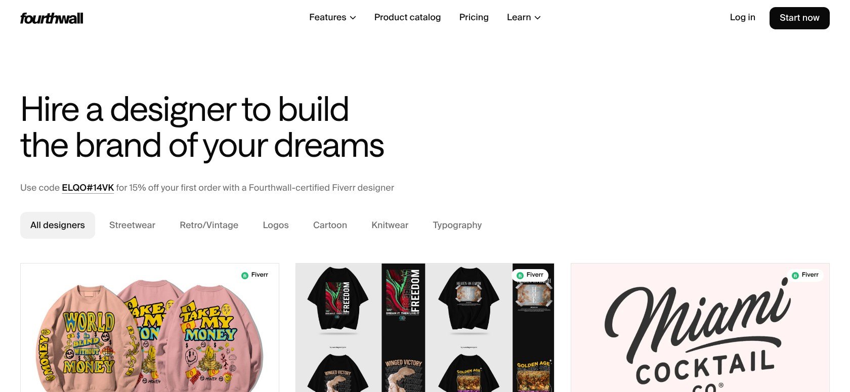fourthwall designer directory